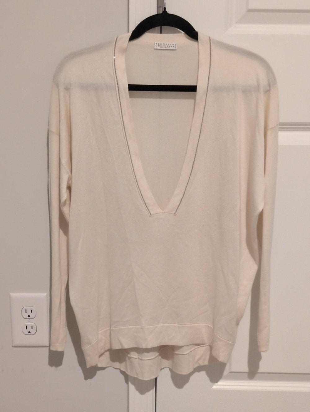 Brunello Cucinelli Cashmere/Silk Knit Top